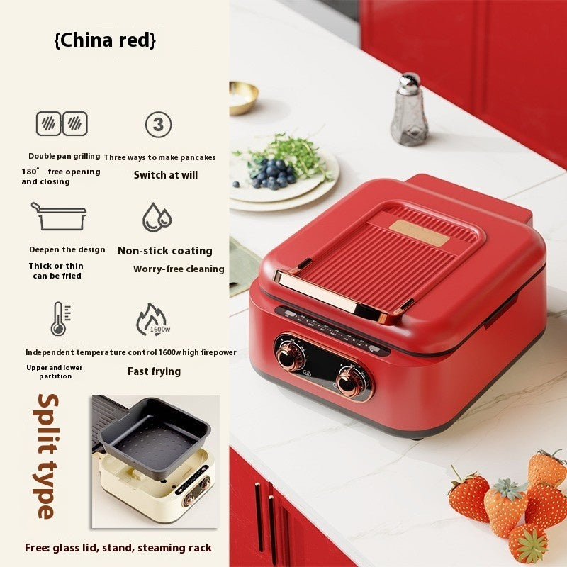 Double Side Heating Multi-function Pancake All-in-one Machine