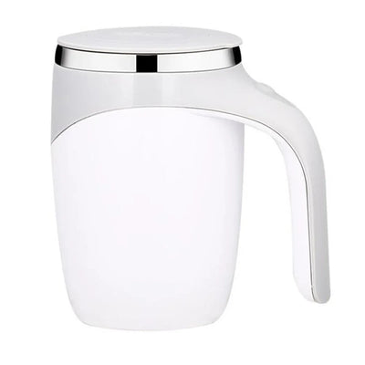 Automatic stirring cup portable rechargeable stainless steel rotating stirring coffee and milkshake cup suitable for home travel