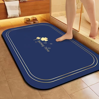 Diatom Ooze Floor Mat Washable Bathroom Non-slip Mat