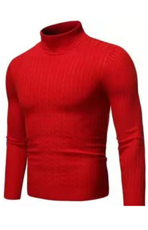 Men's Classic Long Sleeve Turtleneck Sweater