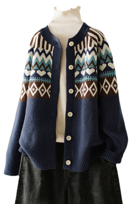 Spring New Loose Sweater Coat Cardigan